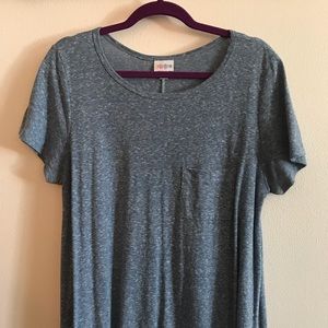 Marled blue Lularoe Carly